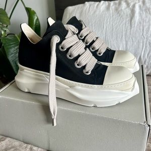 Rick Owens DRKSHDW Ramones Abstract Fat Lace Size 13/ 46EU